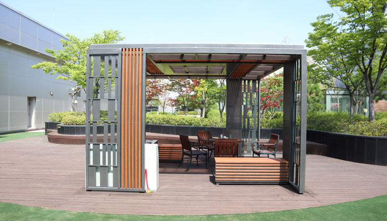 Grid Pergola