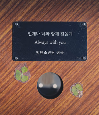 Seoul Forest Picnic Table adopted by BTS fans